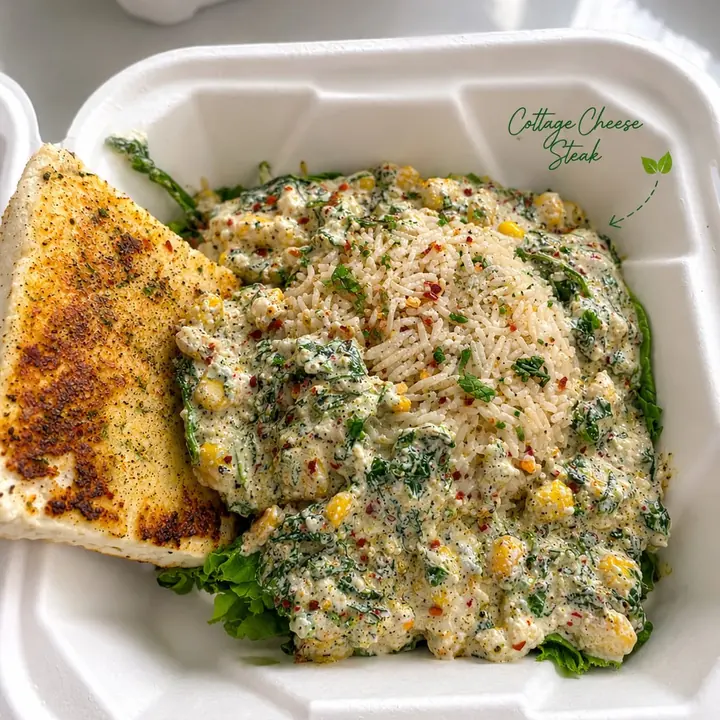 Cottage Cheese Steak